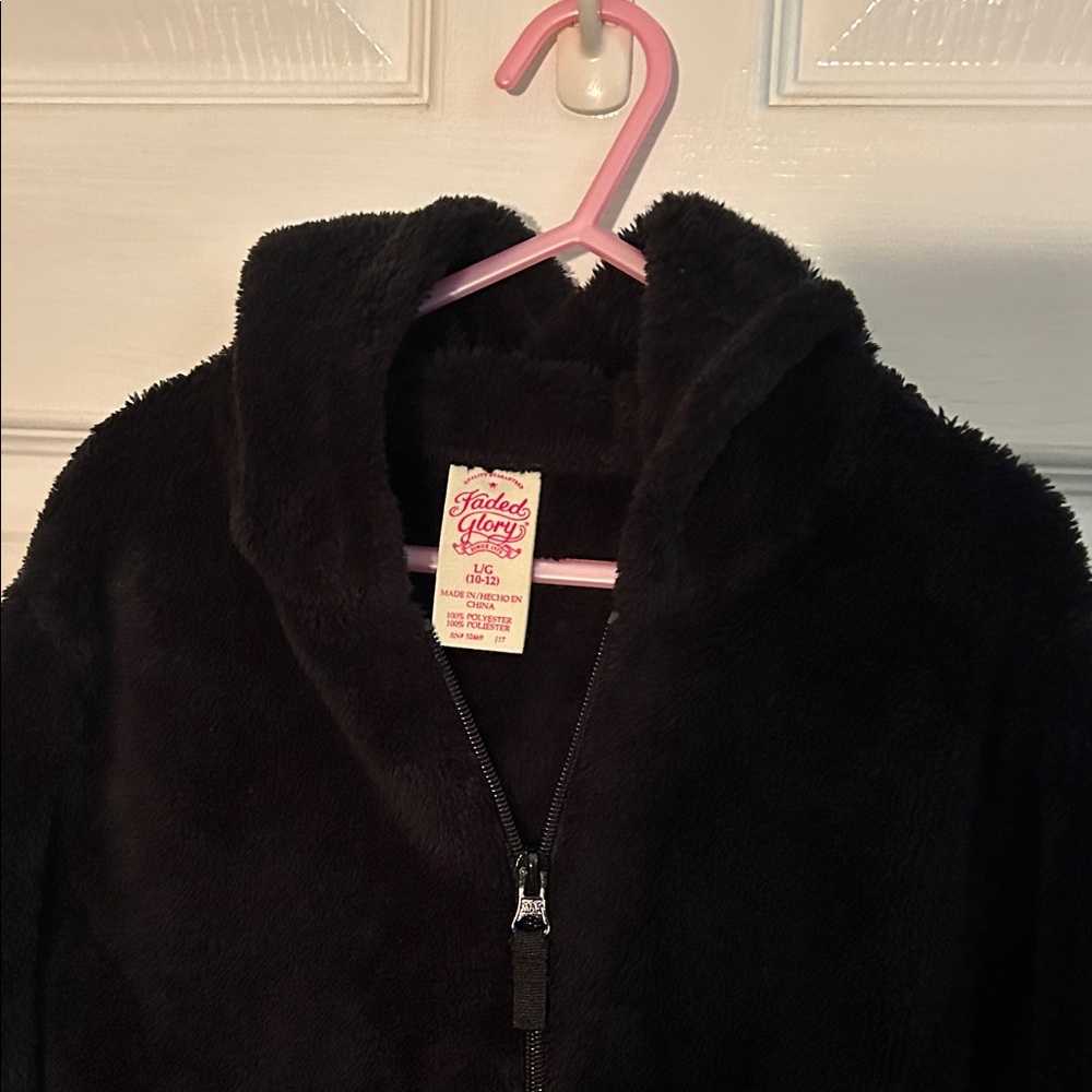Girl’s Hooded Fleece Jacket